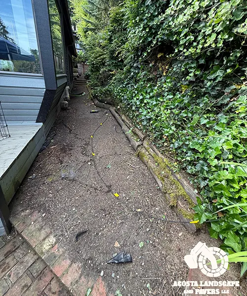 Retaining Wall & Steps